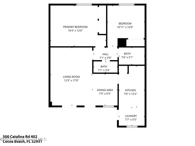 500 Catalina Road 402, Cocoa Beach, FL 32931