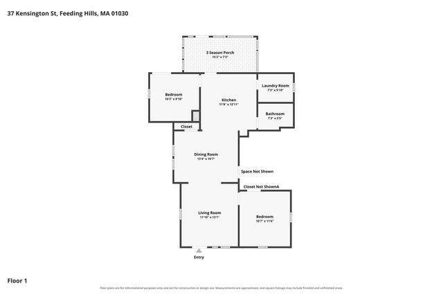 37 Kensington St, Agawam, MA 01030