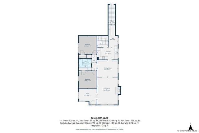 400 W 1ST AVE, Cheyenne, WY 82001