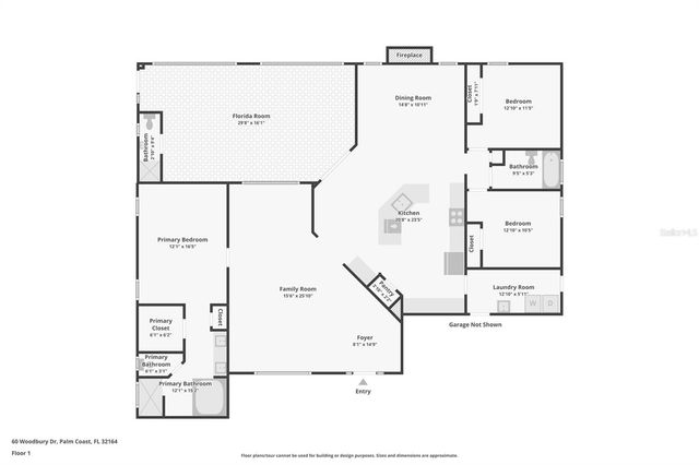 60 WOODBURY DRIVE, Palm Coast, FL 32164