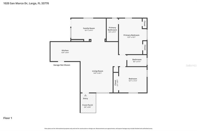 1020 SAN MARCO DRIVE, Largo, FL 33770