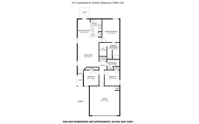 1211 Clydesdale Drive, Guthrie, OK 73044