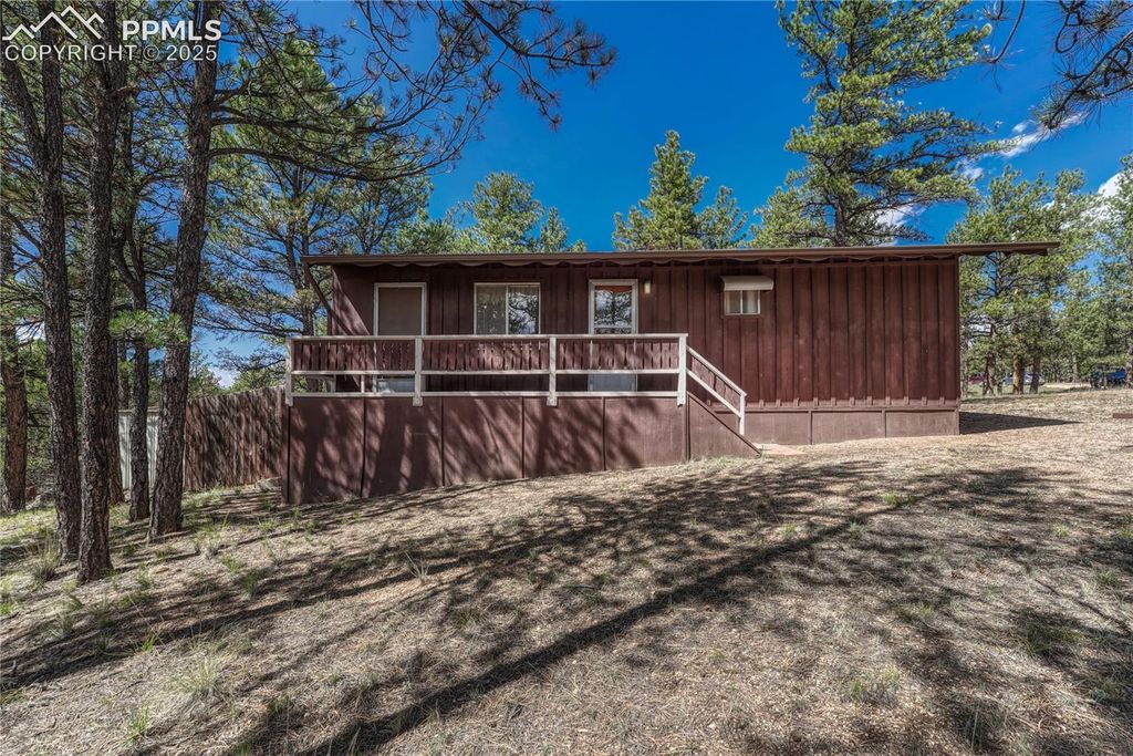 101 Dunlap Drive, Florissant, CO 80816 — exterior