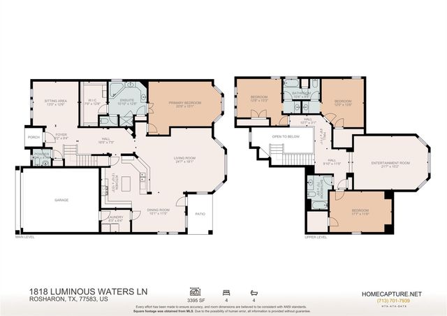 1818 Luminous Waters Lane, Rosharon, TX 77583