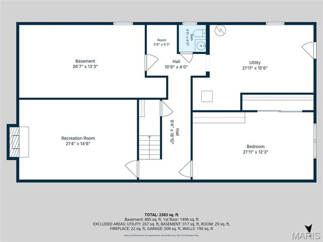 2550 Bluffwood Drive, Unincorporated, MO 63129