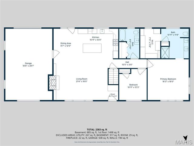 2550 Bluffwood Drive, Unincorporated, MO 63129