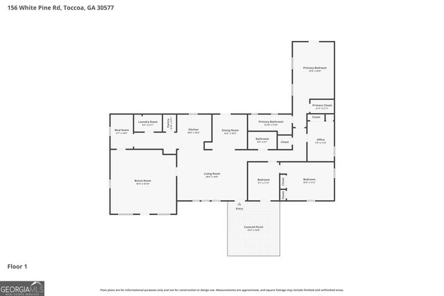 156 White Pine Road, Toccoa, GA 30577