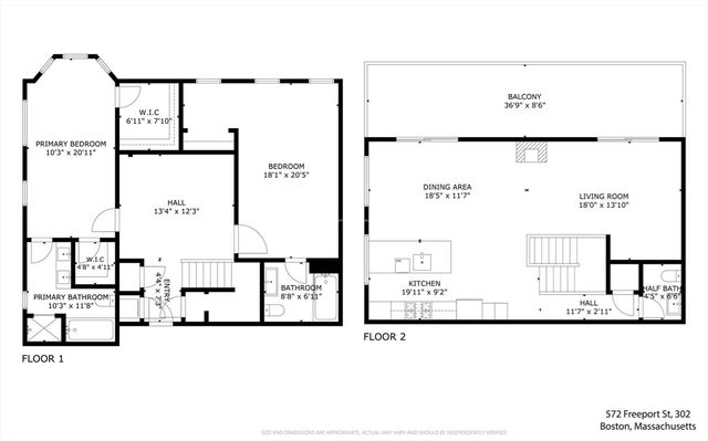 572 Freeport Street 302, Boston, MA 02122