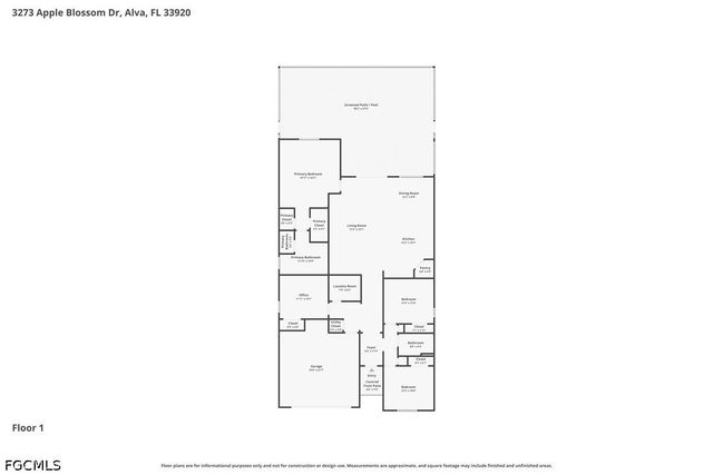 3273 Apple Blossom DR, Alva, FL 33920