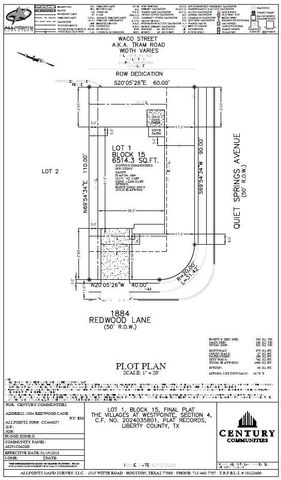 1884 Redwood Lane, Dayton, TX 77535
