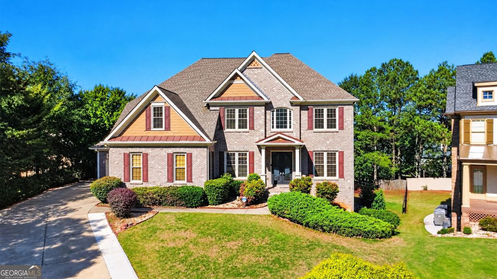 1433 Amber Hill Lane, Grayson, GA 30017 — exterior