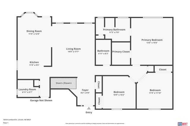 158 W Lombard Drive, Lincoln, NE 68521