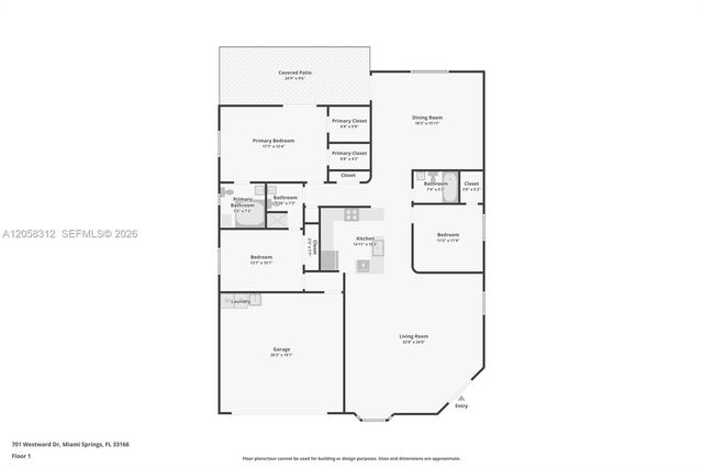 701 Westward Drive, Miami Springs, FL 33166