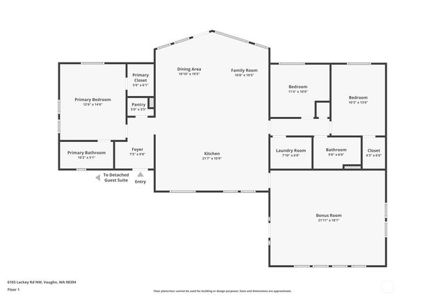 6103 Lackey Road NW, Vaughn, WA 98394