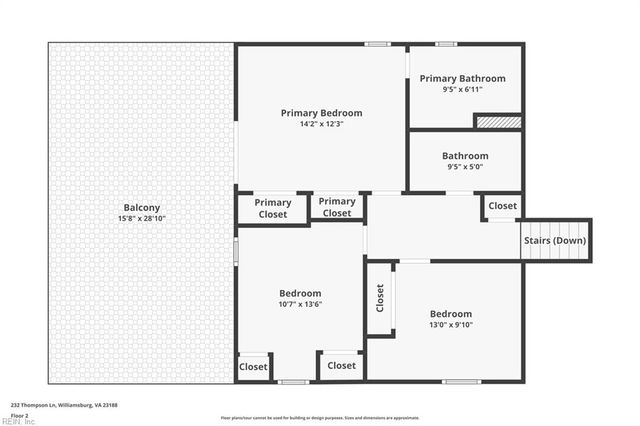 232 Thompson LN, Williamsburg, VA 23188