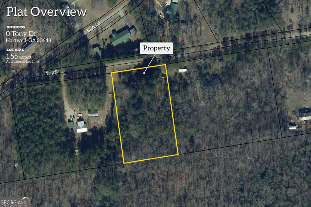 0 Tony Drive, Hartwell, GA 30643 — exterior