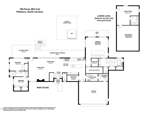 196 Paces Mill Trail, Pittsboro, NC 27312