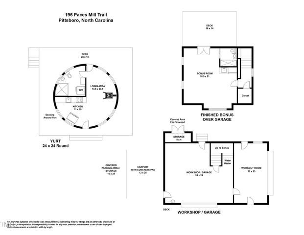 196 Paces Mill Trail, Pittsboro, NC 27312