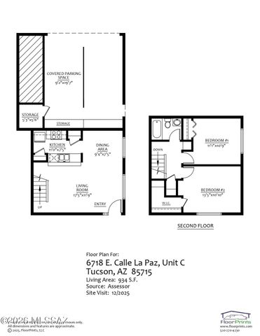 6718 E Calle La Paz Unit C, Tucson, AZ 85715