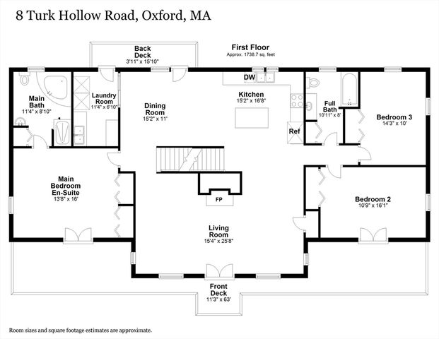8 Turk Hollow Rd, Oxford, MA 01540