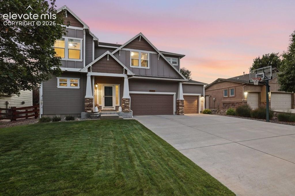 3502 Red Baron Drive, Colorado Springs, CO 80911 — exterior