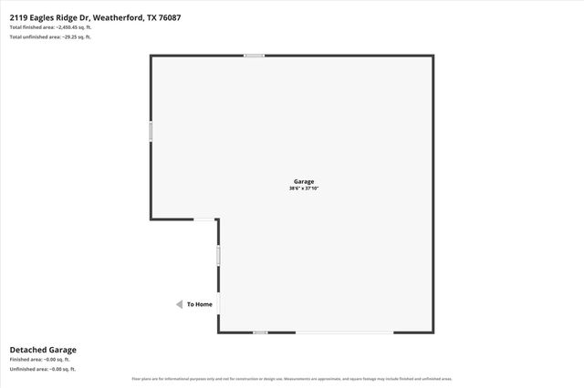 2119 Eagles Ridge Drive, Weatherford, TX 76087