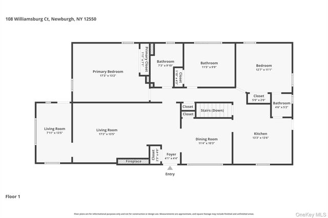 108 Williamsburg Court, Balmville, NY 12550