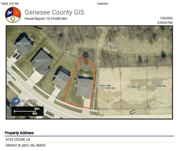 4153 Cedar Lane, Grand Blanc, MI 48439