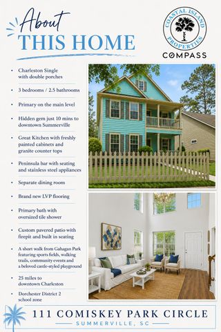 111 Comiskey Park Circle, Summerville, SC 29485