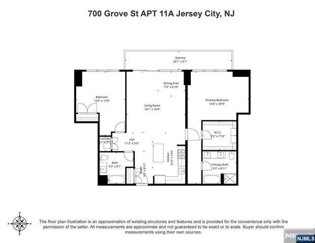 700 Grove Street 11A, Jersey City, NJ 07310