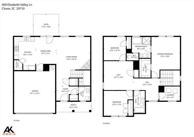 409 Elizabeth Valley Lane, Clover, SC 29710