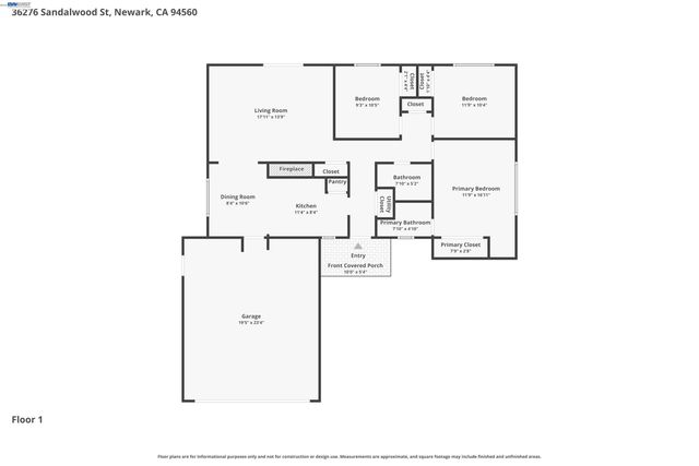 36276 Sandalwood St, Newark, CA 94560