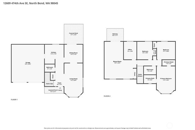 12609 474th Avenue SE, North Bend, WA 98045