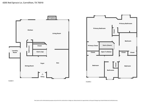 4205 Red Spruce Lane, Carrollton, TX 75010