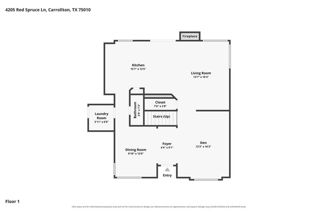 4205 Red Spruce Lane, Carrollton, TX 75010