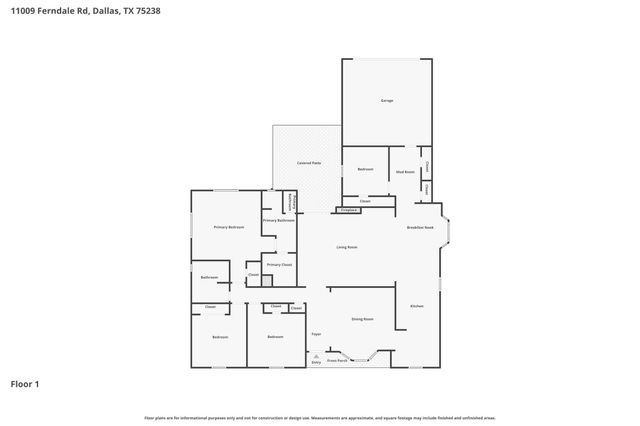 11009 Ferndale Road, Dallas, TX 75238