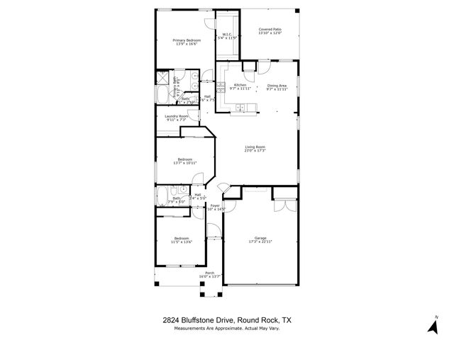 2824 Bluffstone DR, Round Rock, TX 78665