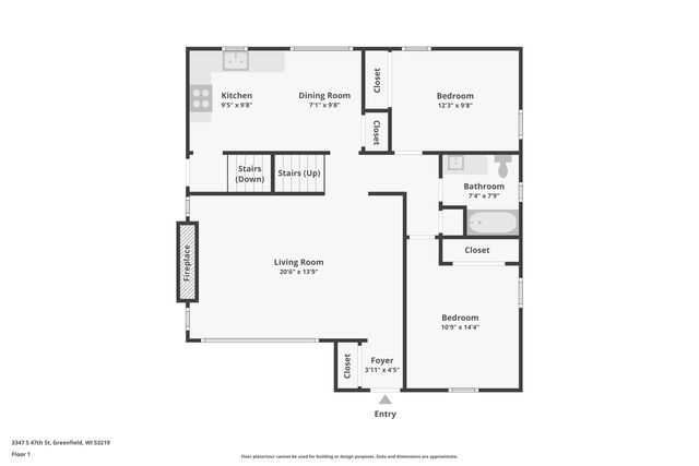 3347 S 47th STREET, Greenfield, WI 53219