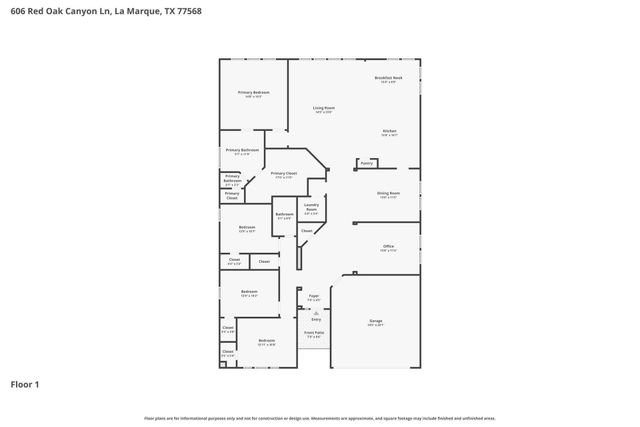 606 Red Oak Canyon Lane, La Marque, TX 77568