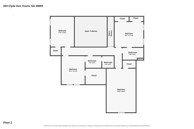 204 Clyde Avenue, Evans, GA 30809