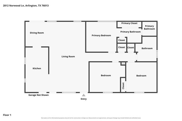 2812 Norwood Lane, Arlington, TX 76013