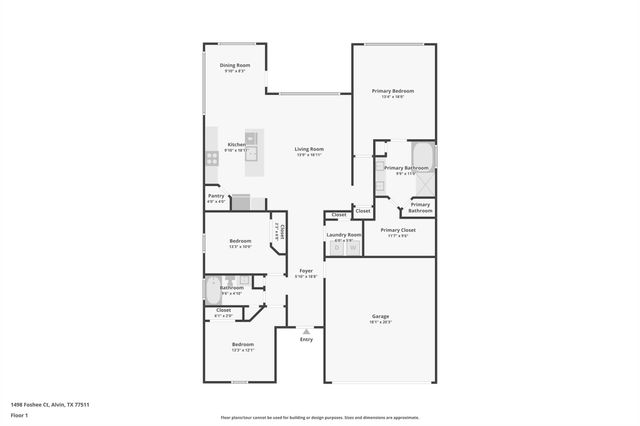 1498 Foshee Court, Alvin, TX 77511