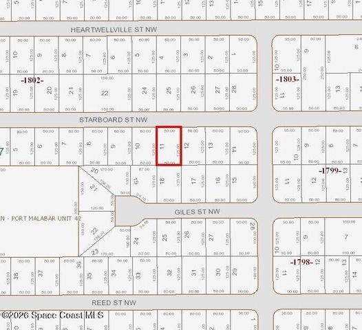 1518 Starboard Street NW, Palm Bay, FL 32907