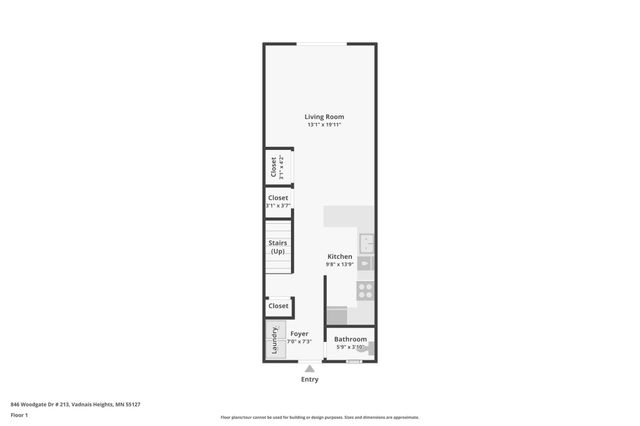 846 Woodgate Drive 213, Vadnais Heights, MN 55127