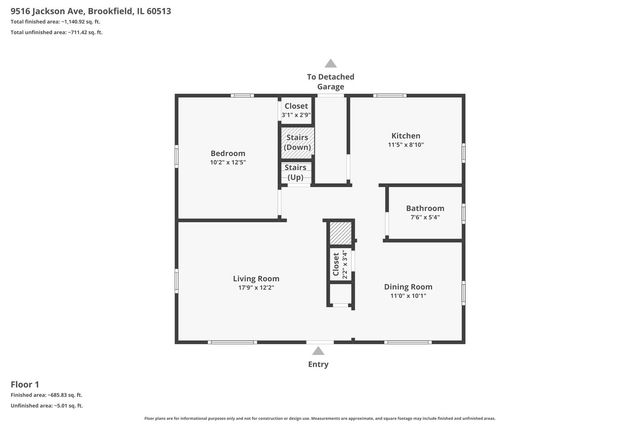 9516 Jackson Avenue, Brookfield, IL 60513