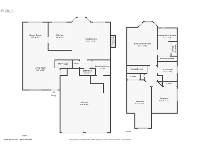 10964 Sw 118TH Ct, Tigard, OR 97223