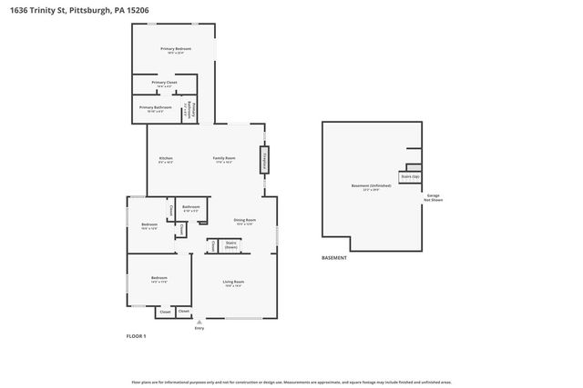 1636 Trinity St, Stanton Heights, PA 15206