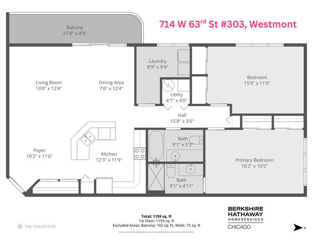 714 W 63rd Street 303, Westmont, IL 60559