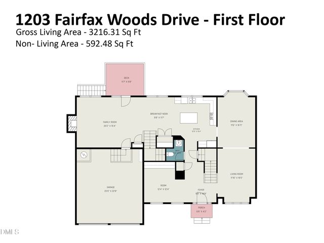 1203 Fairfax Woods Drive, Apex, NC 27502