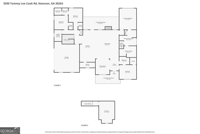 3590 Tommy Lee Cook Road, Newnan, GA 30263